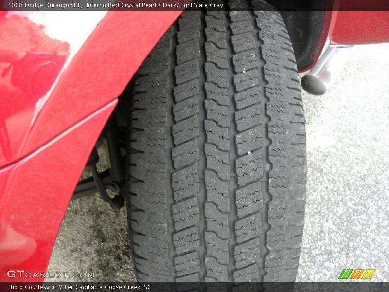 Inferno Red Crystal Pearl / Dark/Light Slate Gray 2008 Dodge Durango SLT