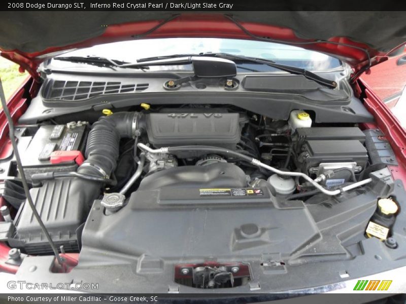  2008 Durango SLT Engine - 4.7 Liter SOHC 16-Valve Flex-Fuel V8