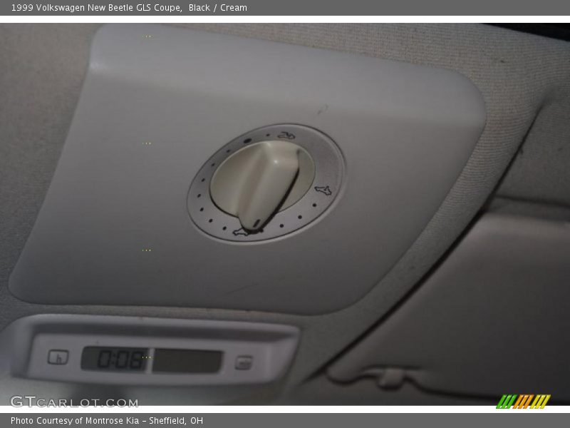 Black / Cream 1999 Volkswagen New Beetle GLS Coupe