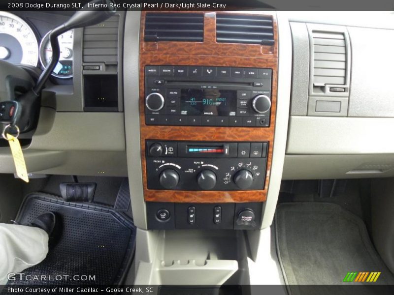Inferno Red Crystal Pearl / Dark/Light Slate Gray 2008 Dodge Durango SLT