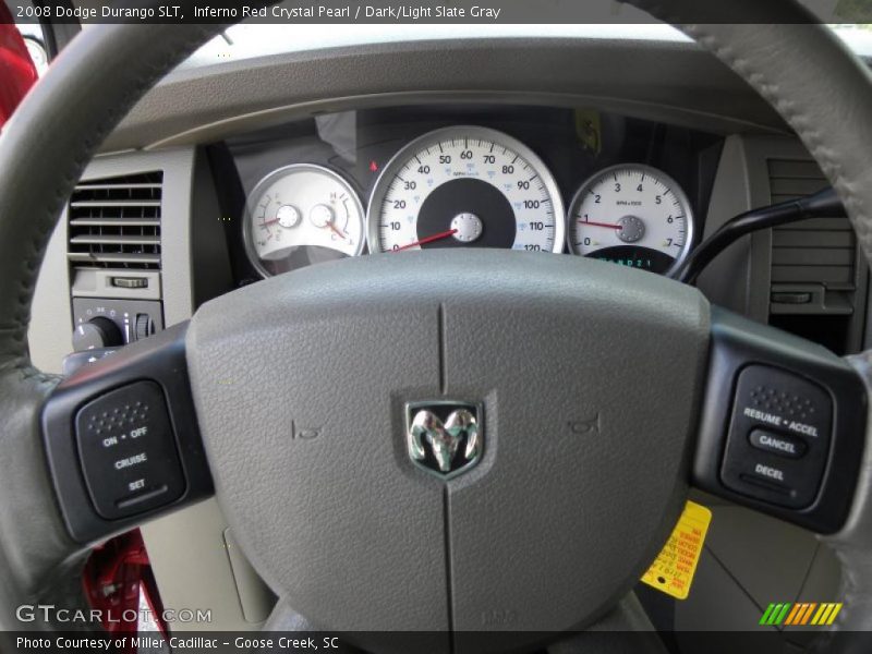 Inferno Red Crystal Pearl / Dark/Light Slate Gray 2008 Dodge Durango SLT