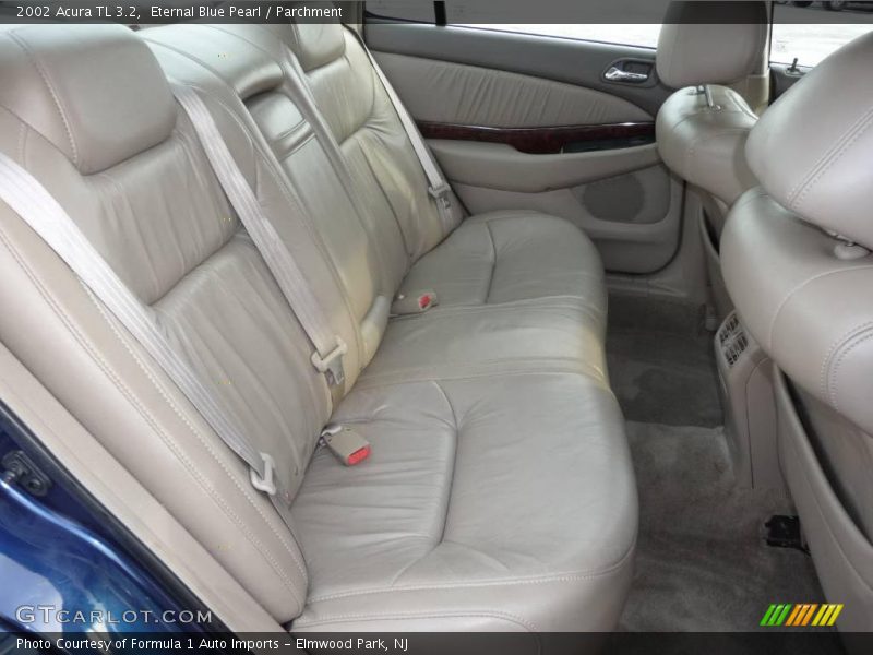 Eternal Blue Pearl / Parchment 2002 Acura TL 3.2