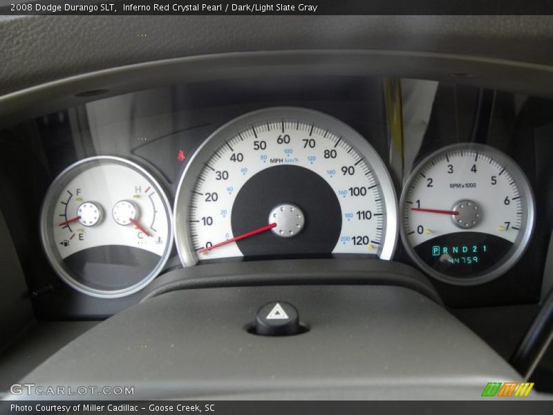  2008 Durango SLT SLT Gauges