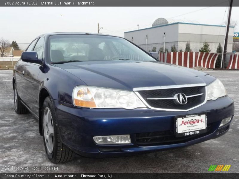 Eternal Blue Pearl / Parchment 2002 Acura TL 3.2