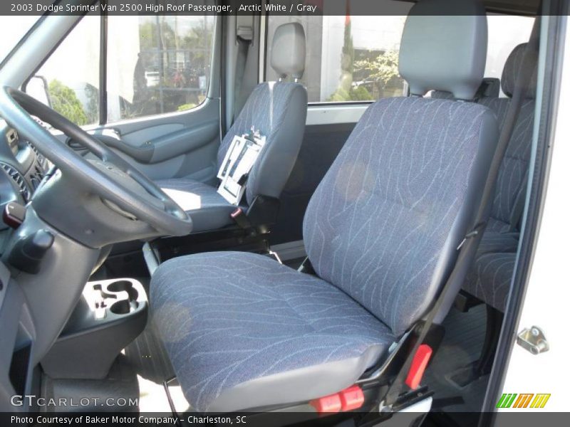  2003 Sprinter Van 2500 High Roof Passenger Gray Interior