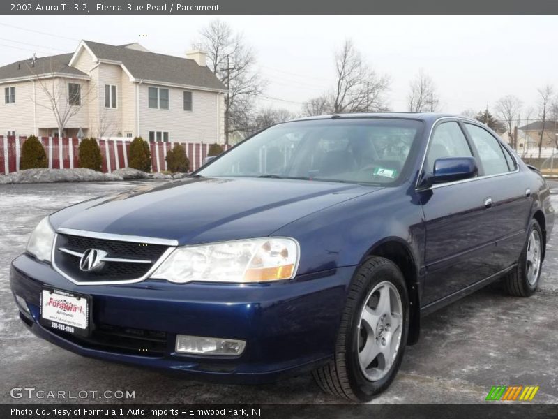 Eternal Blue Pearl / Parchment 2002 Acura TL 3.2