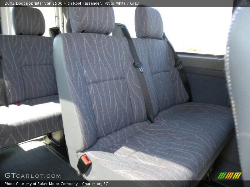  2003 Sprinter Van 2500 High Roof Passenger Gray Interior