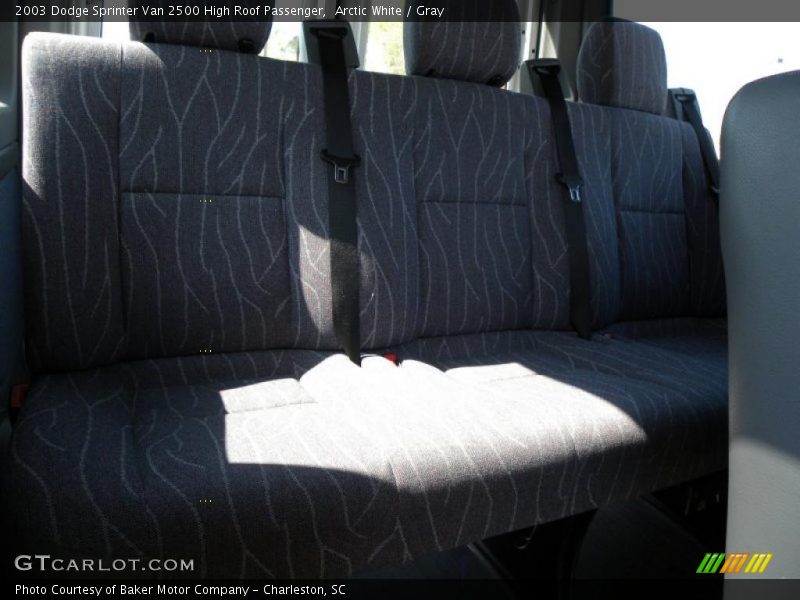  2003 Sprinter Van 2500 High Roof Passenger Gray Interior