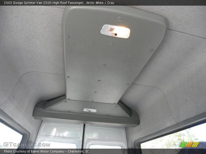 Arctic White / Gray 2003 Dodge Sprinter Van 2500 High Roof Passenger