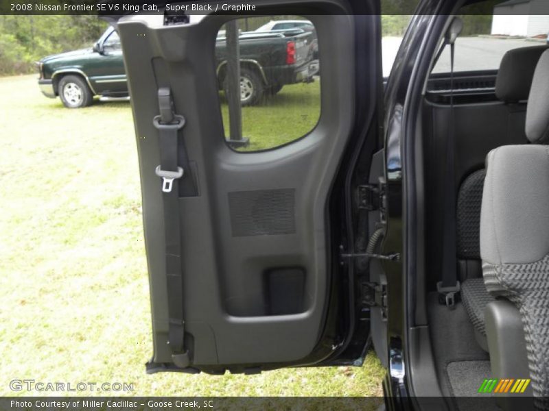 Super Black / Graphite 2008 Nissan Frontier SE V6 King Cab