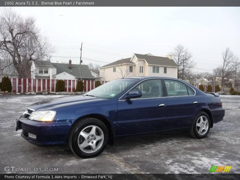Eternal Blue Pearl / Parchment 2002 Acura TL 3.2