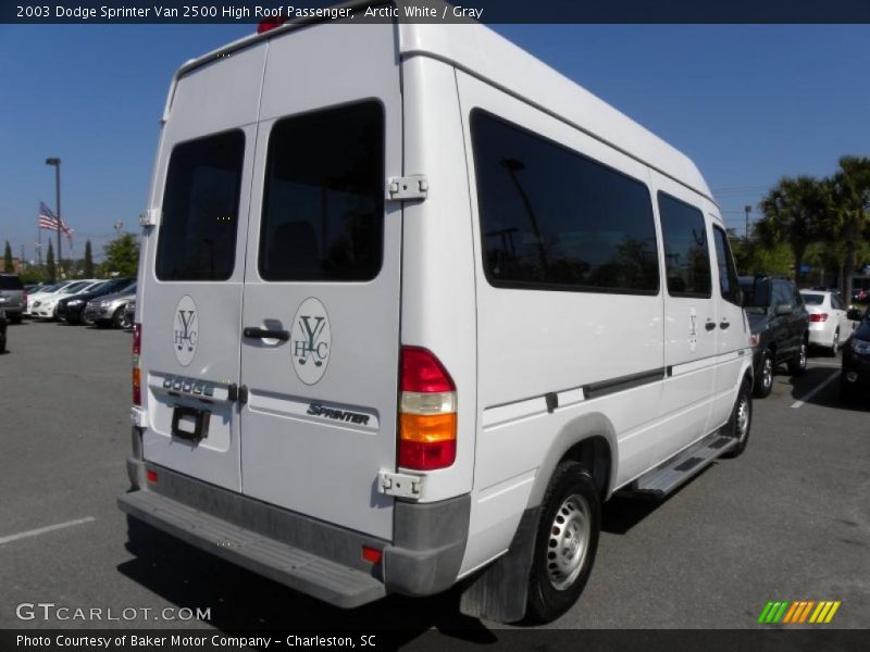 Arctic White / Gray 2003 Dodge Sprinter Van 2500 High Roof Passenger