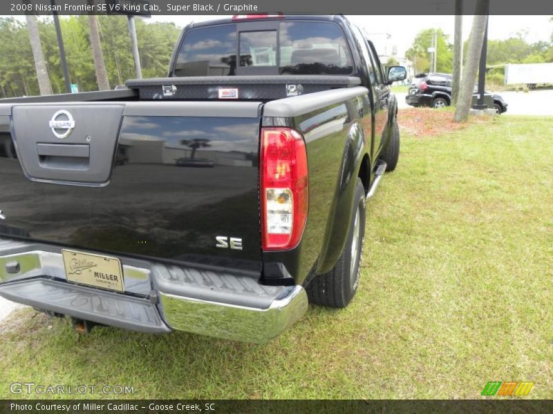 Super Black / Graphite 2008 Nissan Frontier SE V6 King Cab