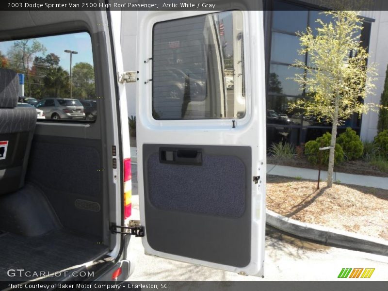 Arctic White / Gray 2003 Dodge Sprinter Van 2500 High Roof Passenger