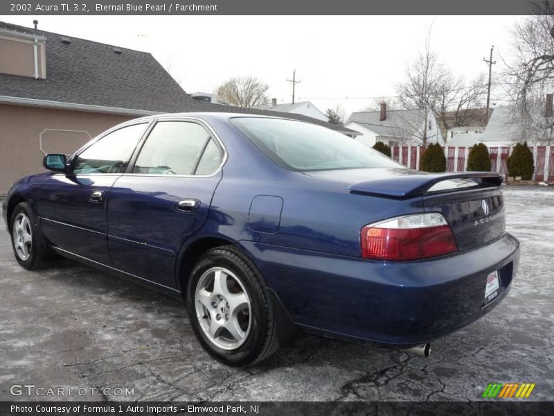 Eternal Blue Pearl / Parchment 2002 Acura TL 3.2