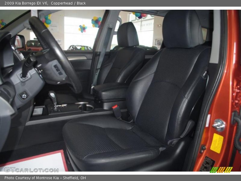 Copperhead / Black 2009 Kia Borrego EX V6