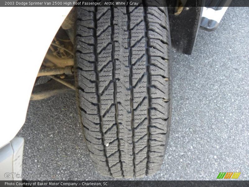 Arctic White / Gray 2003 Dodge Sprinter Van 2500 High Roof Passenger