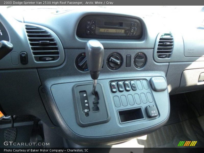 Controls of 2003 Sprinter Van 2500 High Roof Passenger