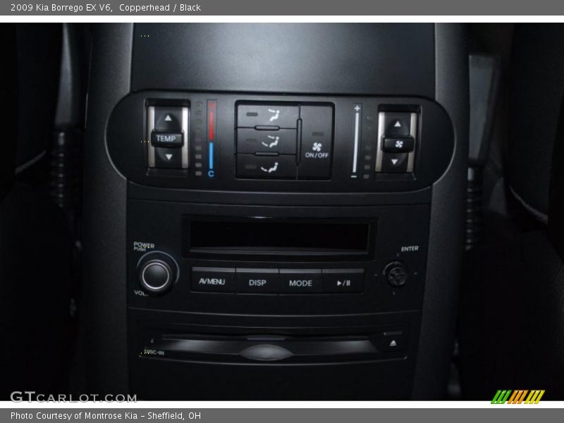 Copperhead / Black 2009 Kia Borrego EX V6