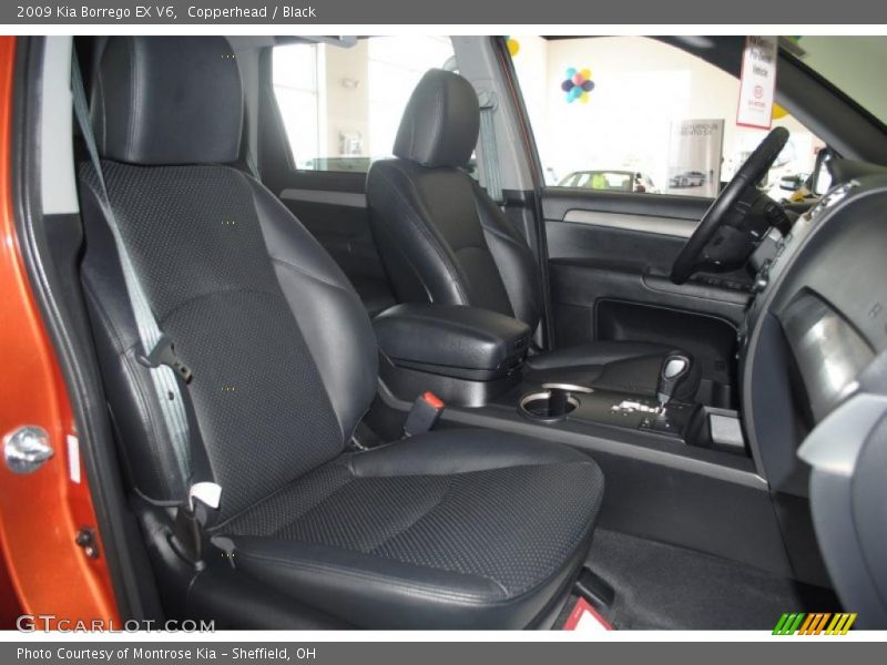 Copperhead / Black 2009 Kia Borrego EX V6