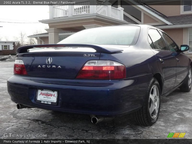 Eternal Blue Pearl / Parchment 2002 Acura TL 3.2