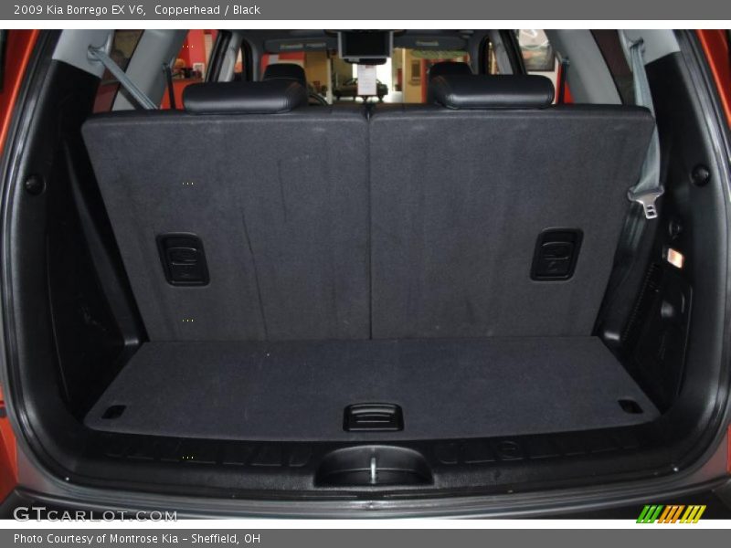Copperhead / Black 2009 Kia Borrego EX V6