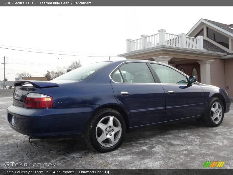 Eternal Blue Pearl / Parchment 2002 Acura TL 3.2