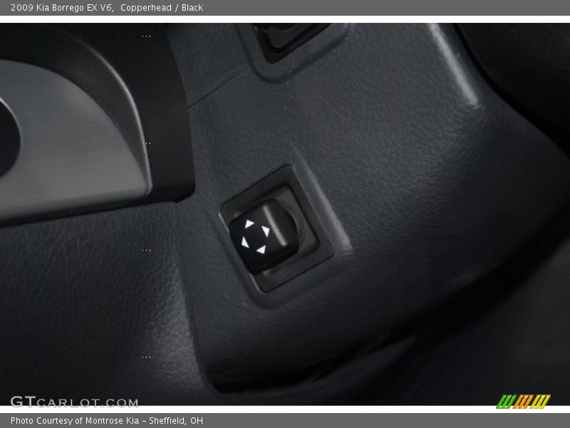 Copperhead / Black 2009 Kia Borrego EX V6