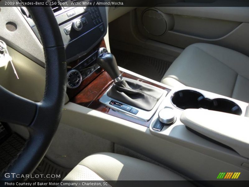 Arctic White / Almond/Mocha 2009 Mercedes-Benz C 350 Sport