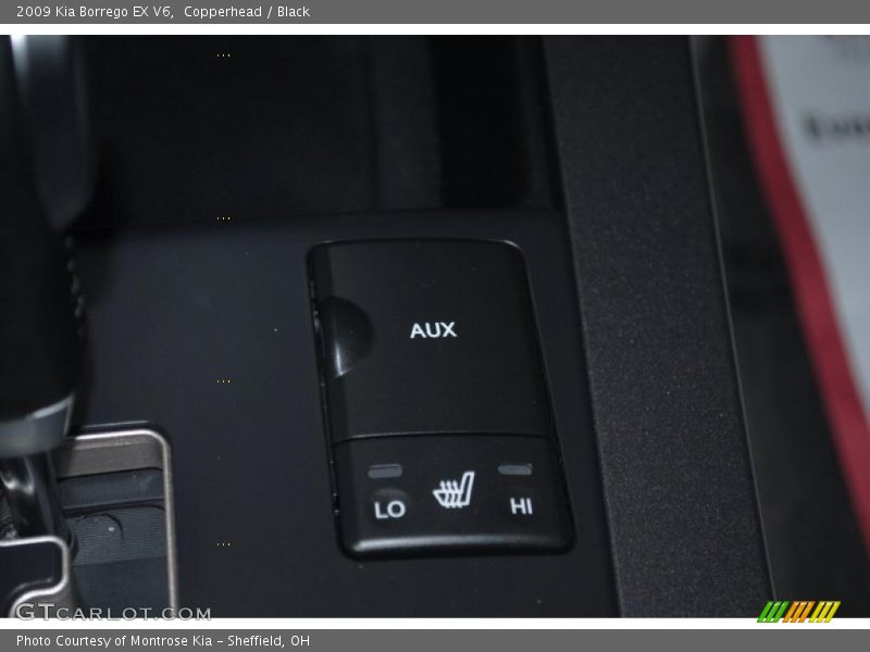 Copperhead / Black 2009 Kia Borrego EX V6