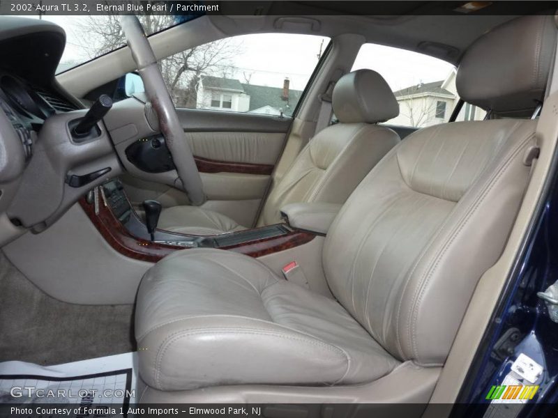 Eternal Blue Pearl / Parchment 2002 Acura TL 3.2