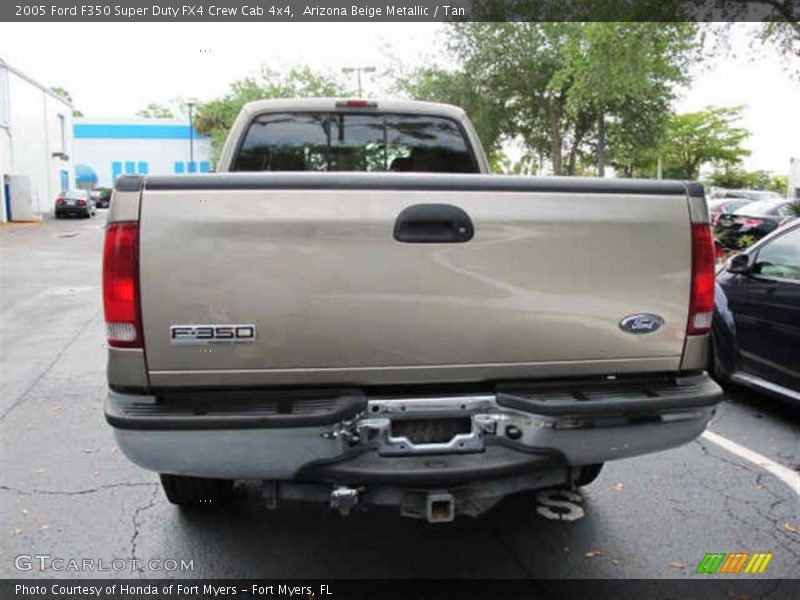 Arizona Beige Metallic / Tan 2005 Ford F350 Super Duty FX4 Crew Cab 4x4
