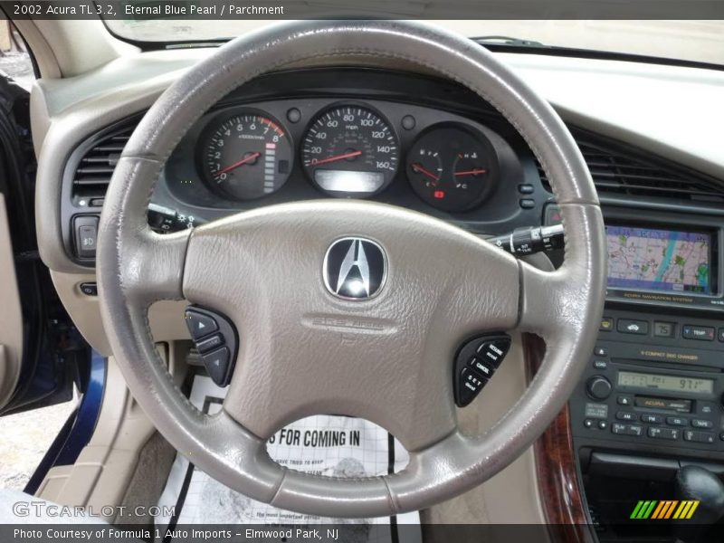 Eternal Blue Pearl / Parchment 2002 Acura TL 3.2