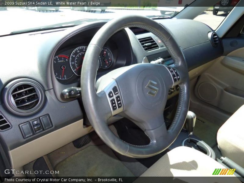  2009 SX4 Sedan LE Steering Wheel