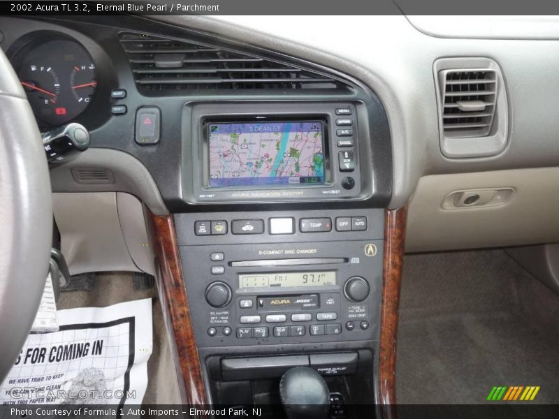Eternal Blue Pearl / Parchment 2002 Acura TL 3.2