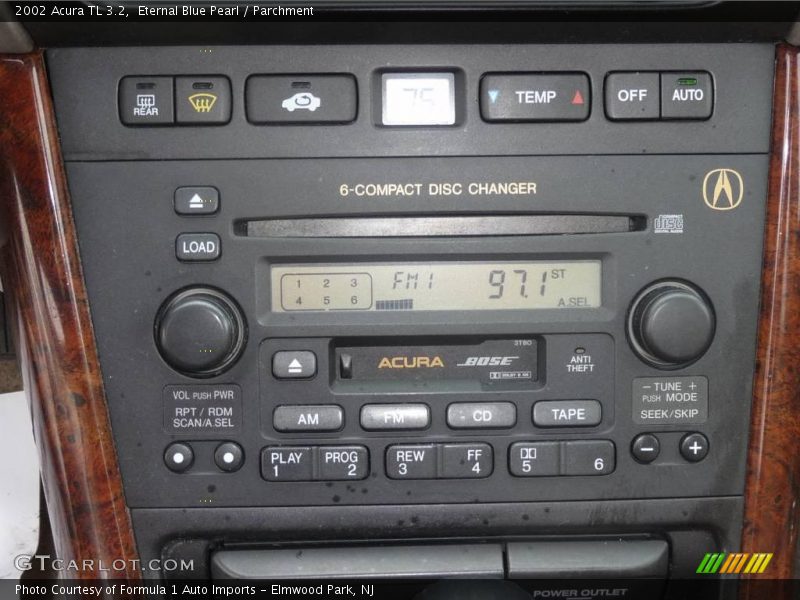 Eternal Blue Pearl / Parchment 2002 Acura TL 3.2