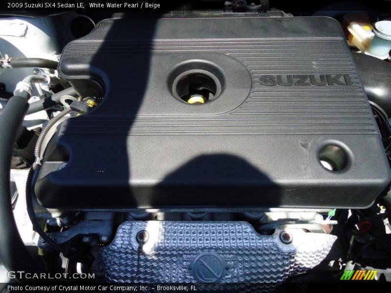  2009 SX4 Sedan LE Engine - 2.0 Liter DOHC 16-Valve 4 Cylinder