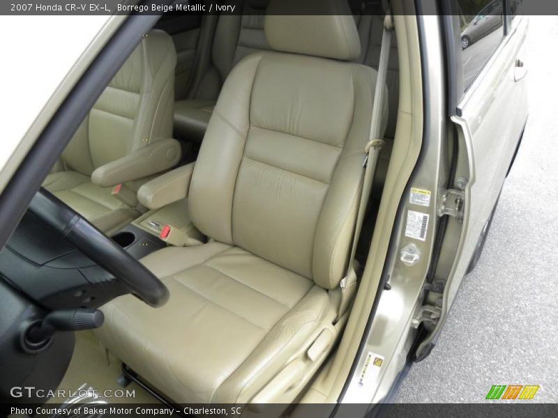 Borrego Beige Metallic / Ivory 2007 Honda CR-V EX-L