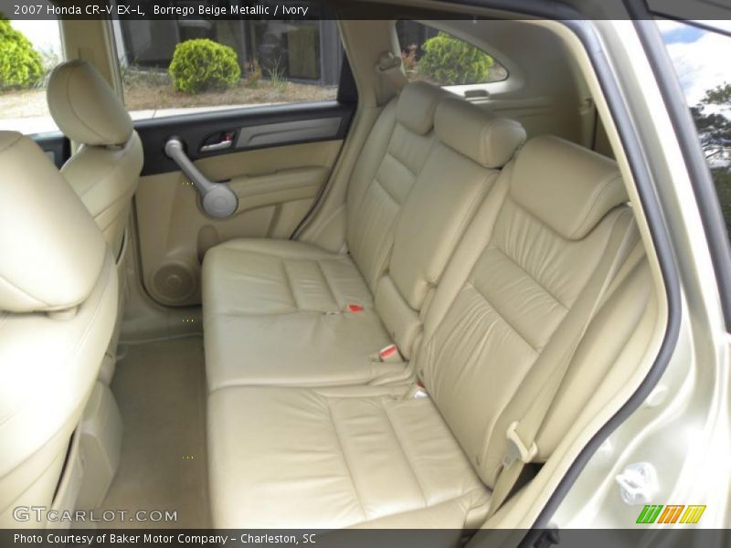 Borrego Beige Metallic / Ivory 2007 Honda CR-V EX-L