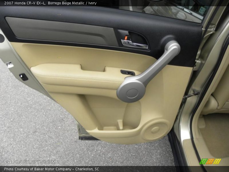 Borrego Beige Metallic / Ivory 2007 Honda CR-V EX-L