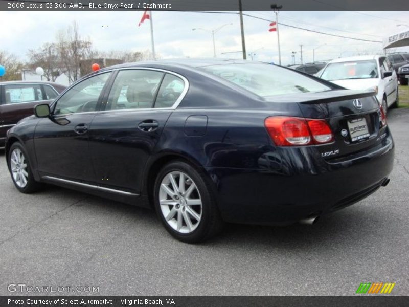 Blue Onyx Pearl / Cashmere 2006 Lexus GS 300 AWD
