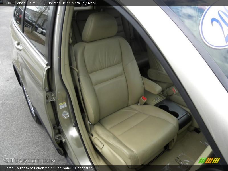 Borrego Beige Metallic / Ivory 2007 Honda CR-V EX-L