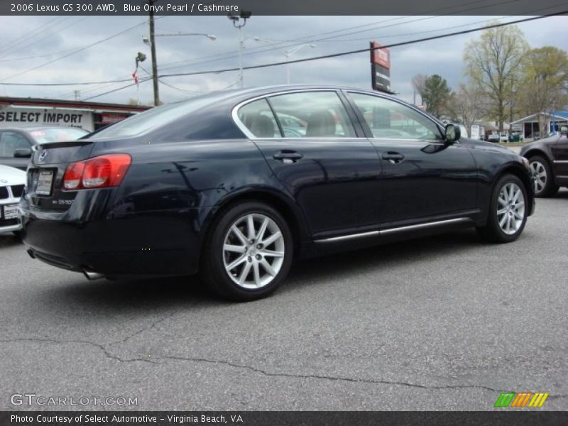 Blue Onyx Pearl / Cashmere 2006 Lexus GS 300 AWD