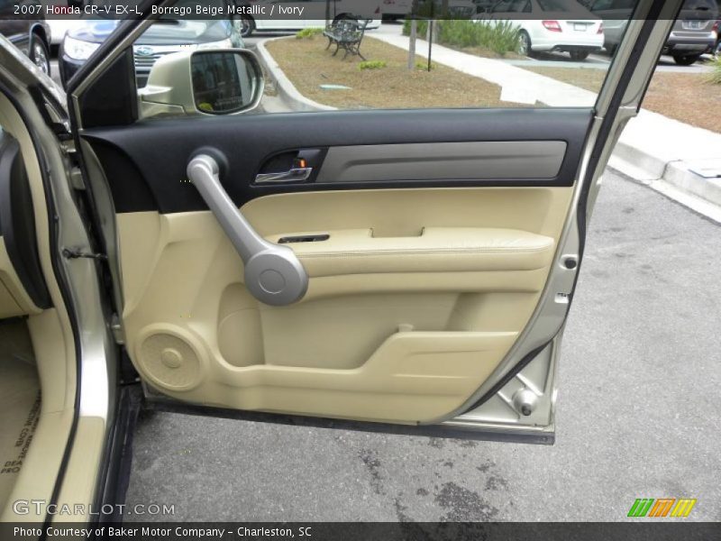 Borrego Beige Metallic / Ivory 2007 Honda CR-V EX-L