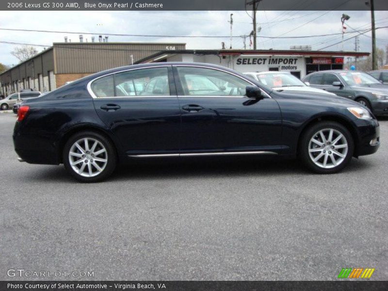 Blue Onyx Pearl / Cashmere 2006 Lexus GS 300 AWD