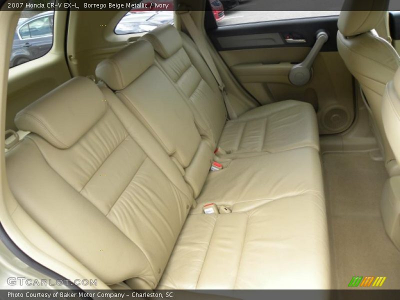 Borrego Beige Metallic / Ivory 2007 Honda CR-V EX-L