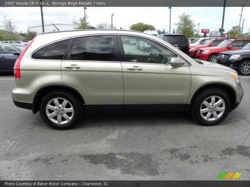 Borrego Beige Metallic / Ivory 2007 Honda CR-V EX-L