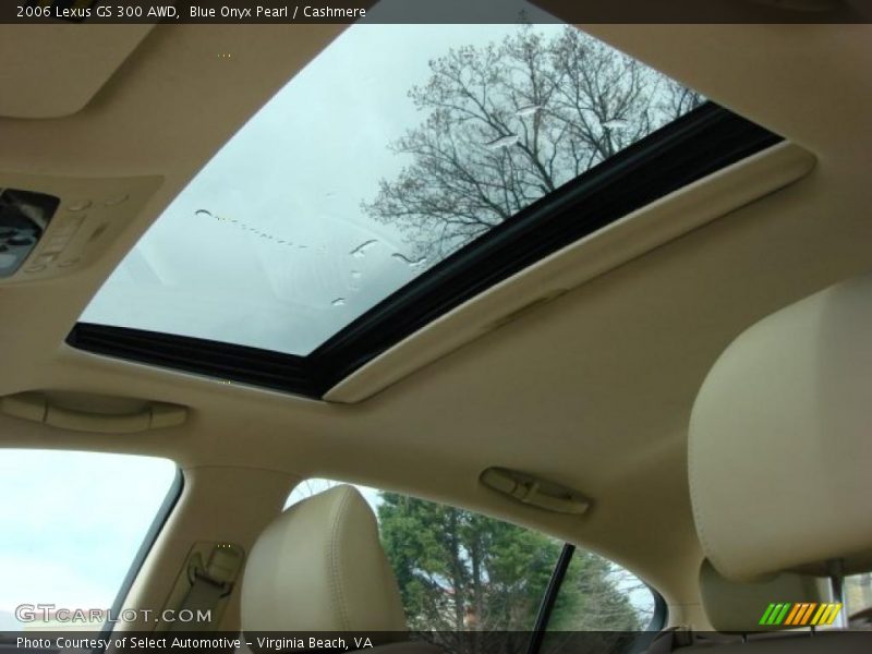 Blue Onyx Pearl / Cashmere 2006 Lexus GS 300 AWD
