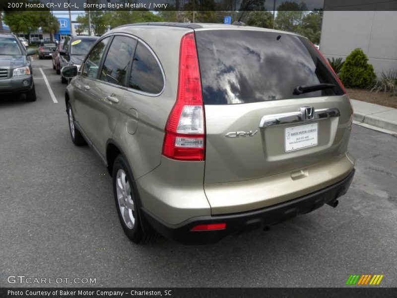 Borrego Beige Metallic / Ivory 2007 Honda CR-V EX-L
