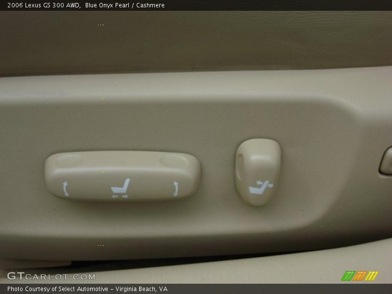 Blue Onyx Pearl / Cashmere 2006 Lexus GS 300 AWD